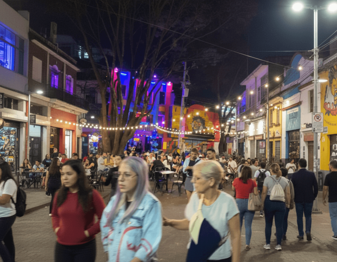 Medellín de Noche Impresiona