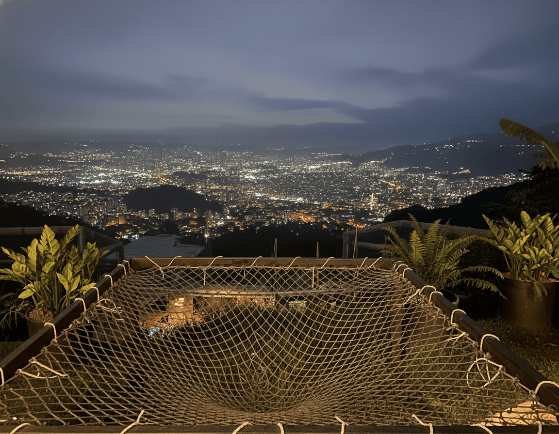 Miradores Nocturnos Medellín: Foto