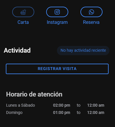 Captura app horarios de miradores 