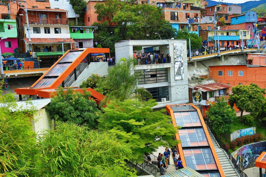 Escaleras eléctricas en Medellín